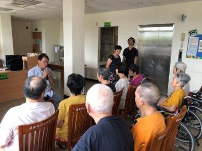 老師帶領院正念思想