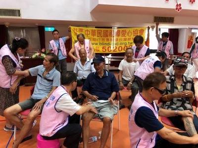 新北市視障愛心協會蒞家服務照片1